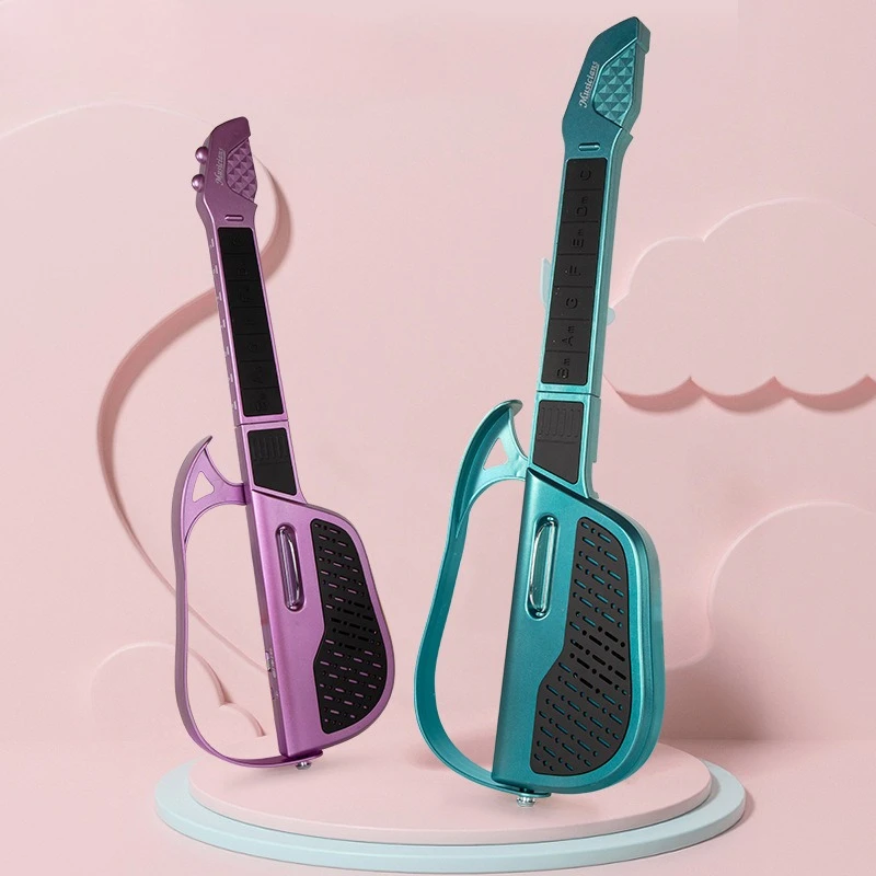 

Stringless Electric Guitar Beginners Smart Foldable Guitar Children's Student Perform Electronic Guitars Multifunctional Guitars