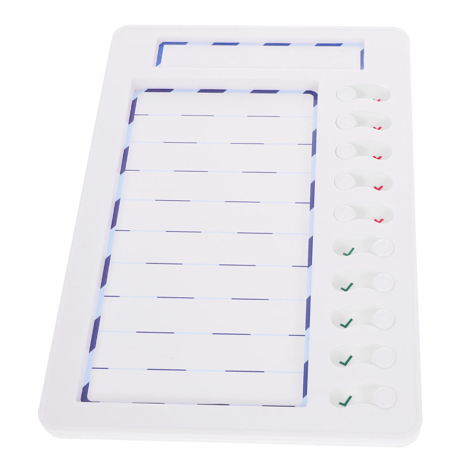 Multifunctional Chore Chart Diy Reminder Board Home Schedule Planner Students Memo Sheet Teens Adults Decorative Household