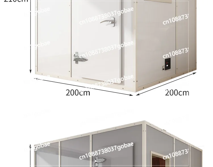 ZK soundproof room recording studio household mobile soundproof compartment indoor live stream silent compartment singing room