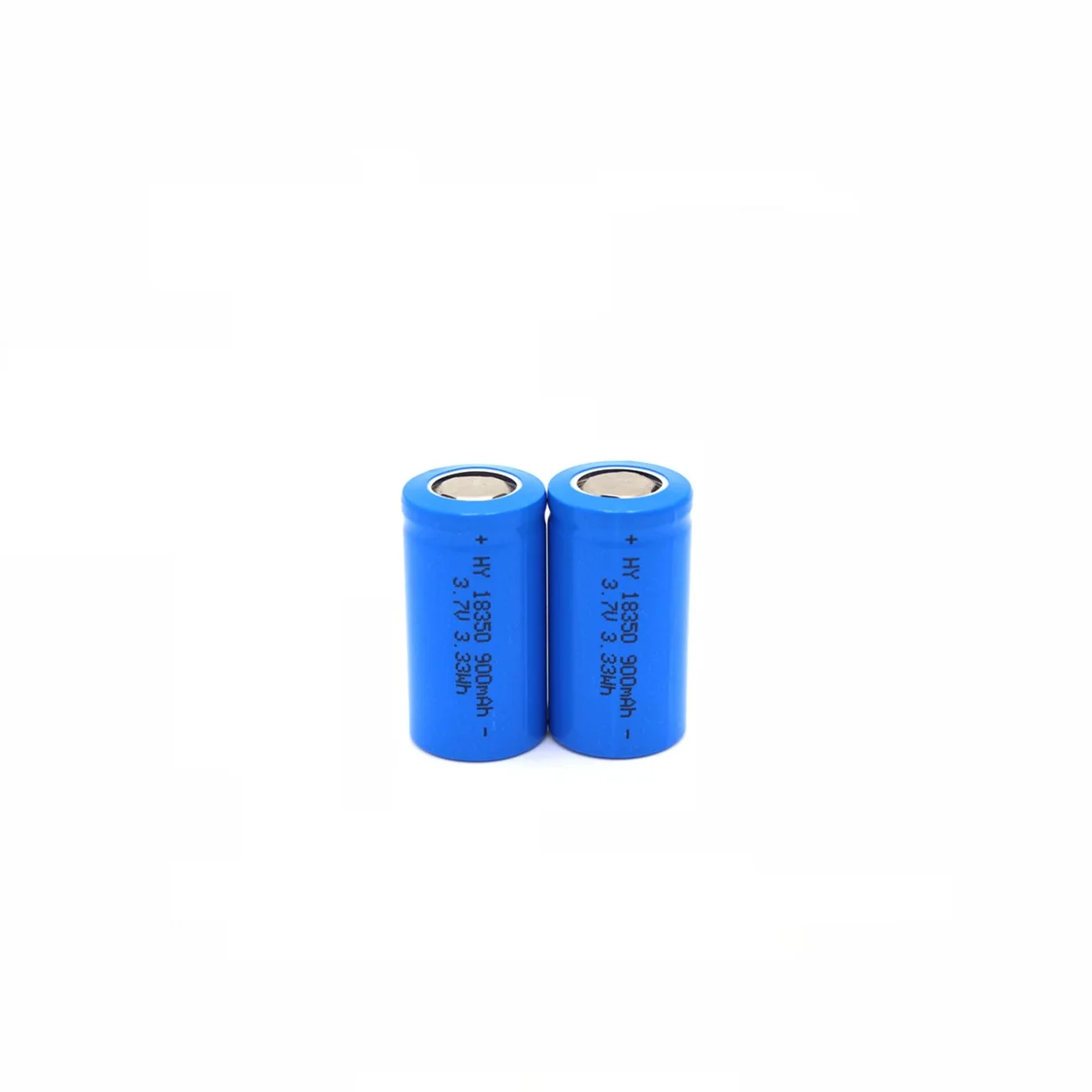 Li-ion 18350 Battery 3.7V 900mAh Rechargeable Battery Lithium 900mAh Batteries for Camera LED Flashlights Doorbells