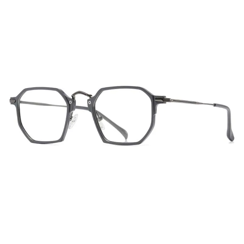 55031 Ultraleichte Anti-Blau-Brille aus Kunststoff, Titan, für Herren, optische Brillengestelle, Damen, TR90, modische Computerbrille