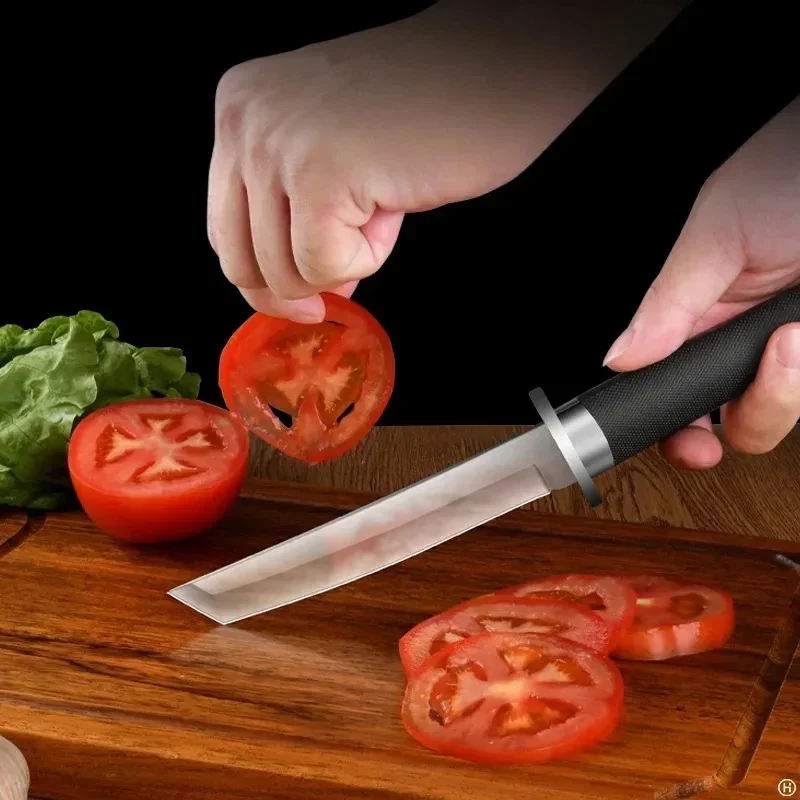 

Samurai Kitchen Knives Multi-purpose Fruit Knives High-quality Stainless Steel Straight Knives Kitchen Accessories Cooking Tools