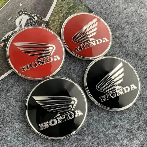 Honda Sticker Motorcycle Circular Logo 6.2CM 3D Stereoscopic Fuel Tank Sticker Suitable for CBR600RR/CBR1000RR/CB190SS Pcx125