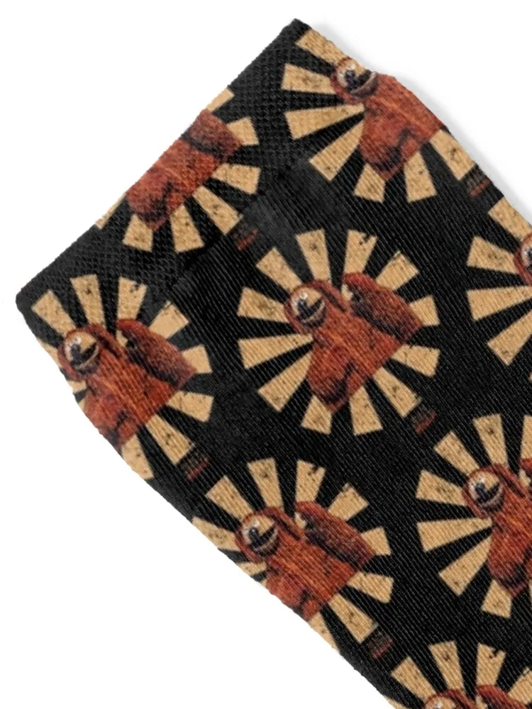 جوارب Rowlf The Dog Retro اليابانية Muppets مصممة بعلامة تجارية لكرة القدم مضادة للانزلاق هدية مضحكة للرجال جوارب نسائية #2