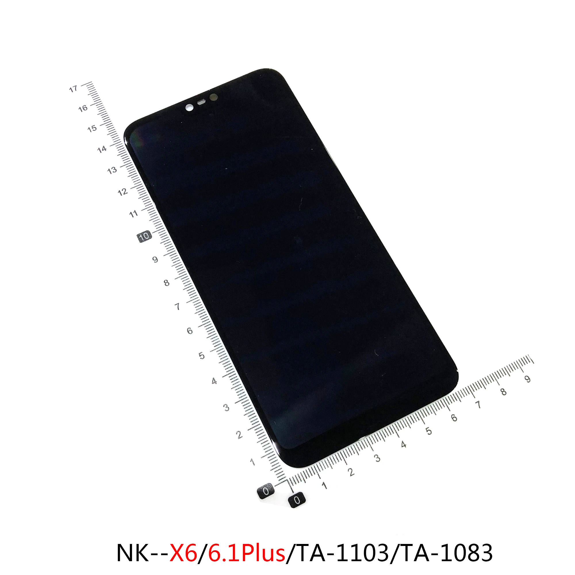 For Nokia 6 6.1 X6 6.1Plus LCD Display TA-1021 TA-1033 6.1 TA-1016 TA-1043 Touch Screen Digitizer Assembly LCD