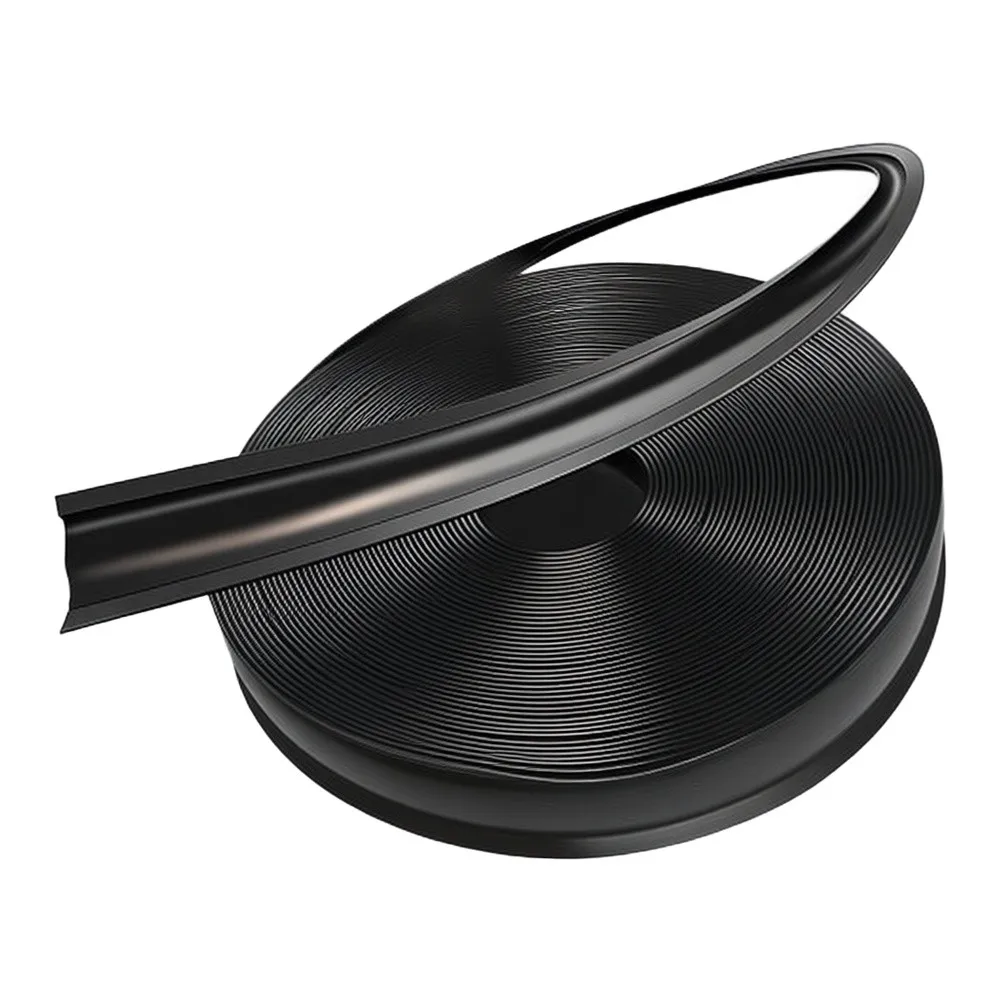 Slot-Mounted TPE Seal Strip for RV and For Camper Exterior Dust and Water Protection Cuttable 30.5m Weatherstrip Roll