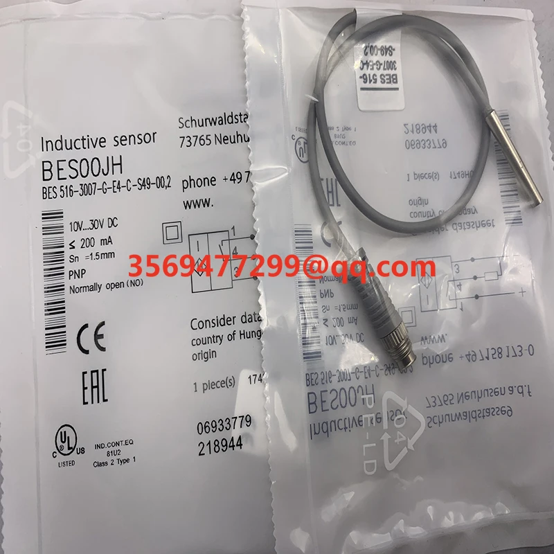 

Proximity switch BES00JF BES 516-3007-G-E4-C-S49-00,15 Brand-new sensor spot