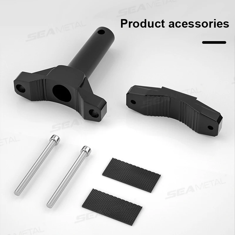 SEAMETAL Motorcycle Headlight Bracket Shock-absorbing Extension Bracket Electric Vehicles Damper Motor Bumper Shock Absorb Mount