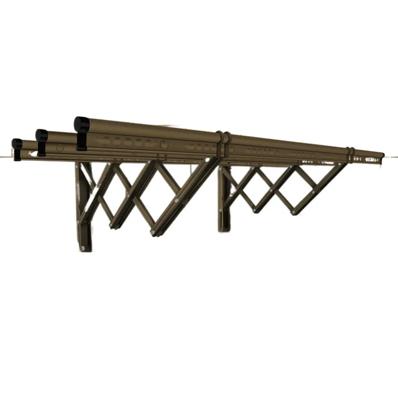 

Retractable clothes drying rod, durable balcony, outdoor push-pull drying rack outside the window