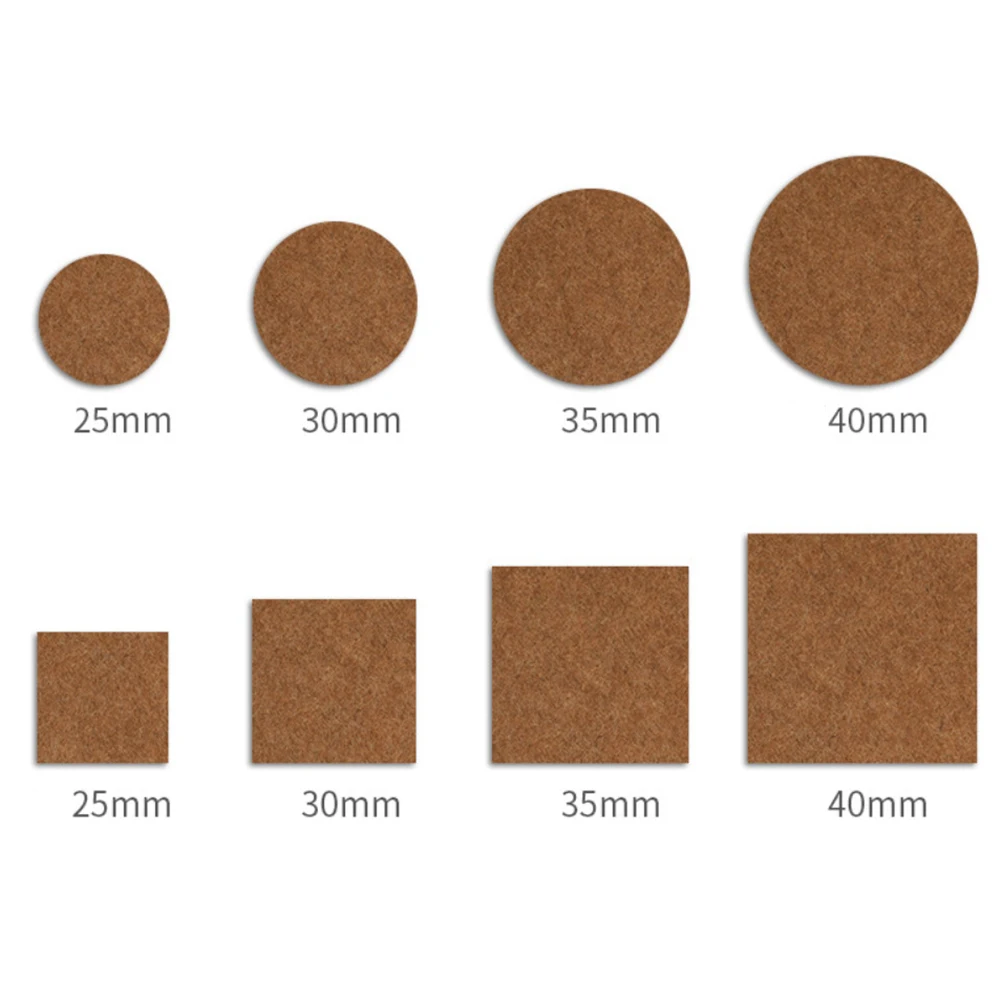 

104pcs Anti Felt Pads for Chair Legs Floor Protectors Furniture Table Desk Thickened Non Skid Mats Home Office Use