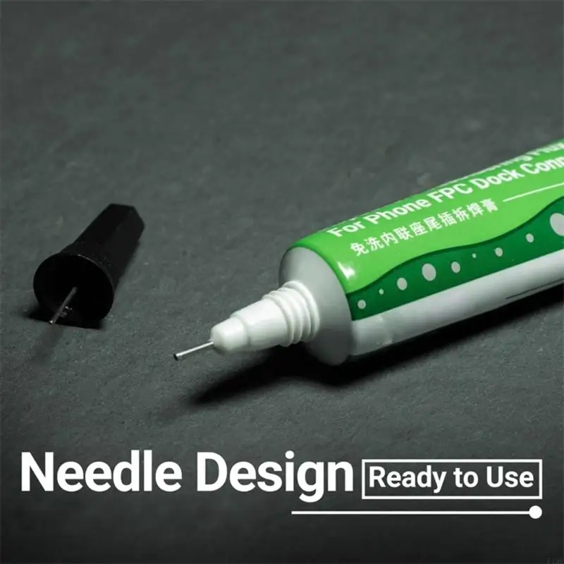 

Сварочные пасты для игольчатых трубок с высокой адгезией, пригодные для ремонта электроники, включая материнские платы и F19E