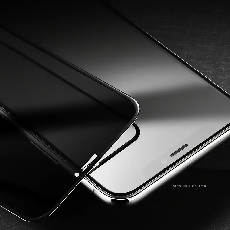 2 Piezas Protector de Pantalla Privacidad para iPhone 11 12 13 16 Pro 14 15 Pro Max Plus Vidrio Templado para iPhone 7 8 Plus X XR XS Max Vidrio 4