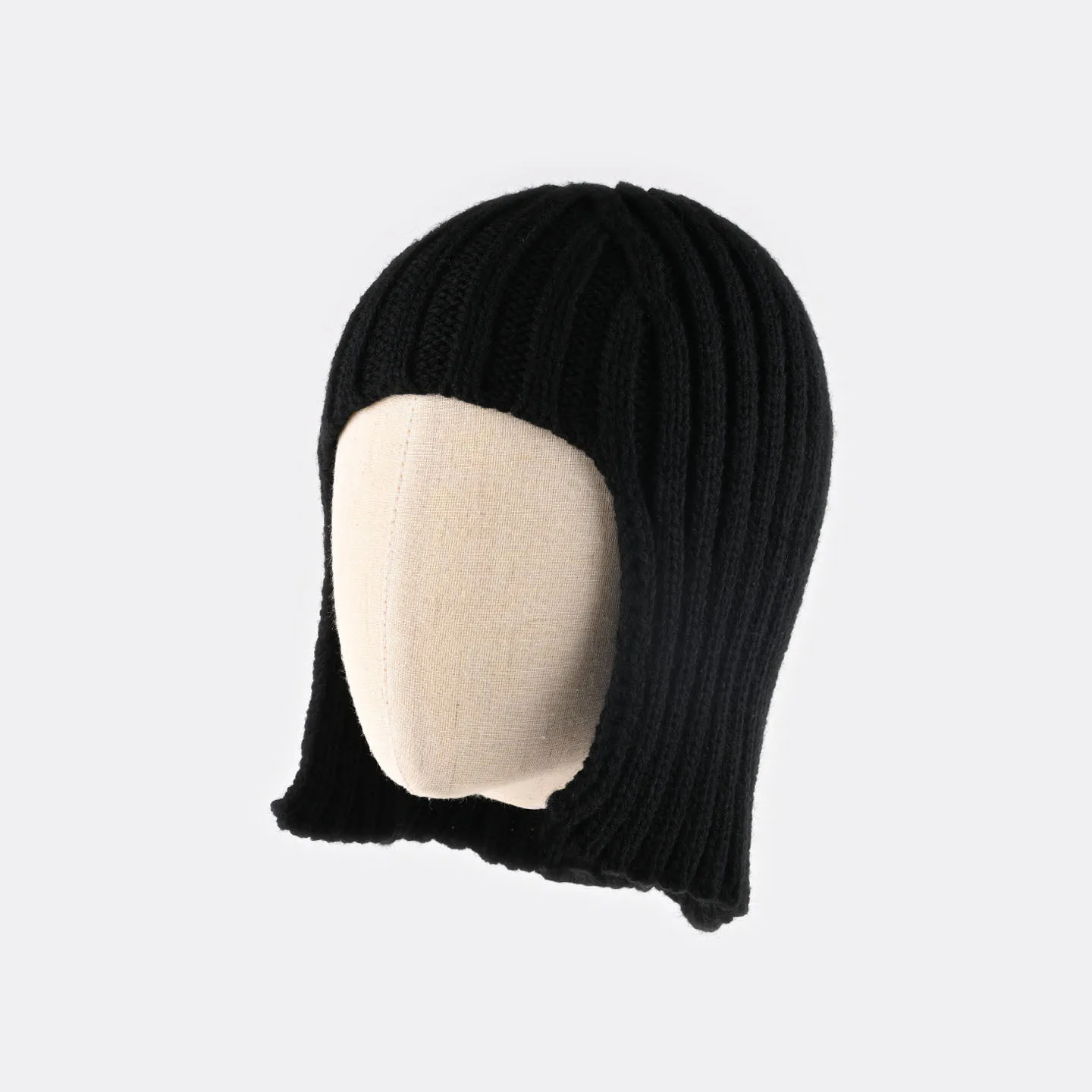 Hot Girl Wig Knitted Hat for Women, Autumn and Winter Warm Ear Protection Headwrap Hat, Fashionable Shopping Style Woolen Hat 5