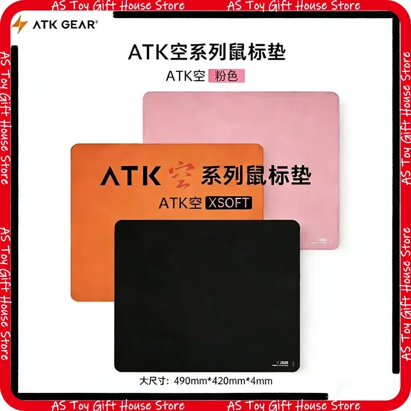 ATK Kong Xsoft Esports Mouse Pad Hot For 60%-80% Mechanical Keyboard Anti Slip Pad Desktop Gaming Gears PORON CSGO Pads For Game