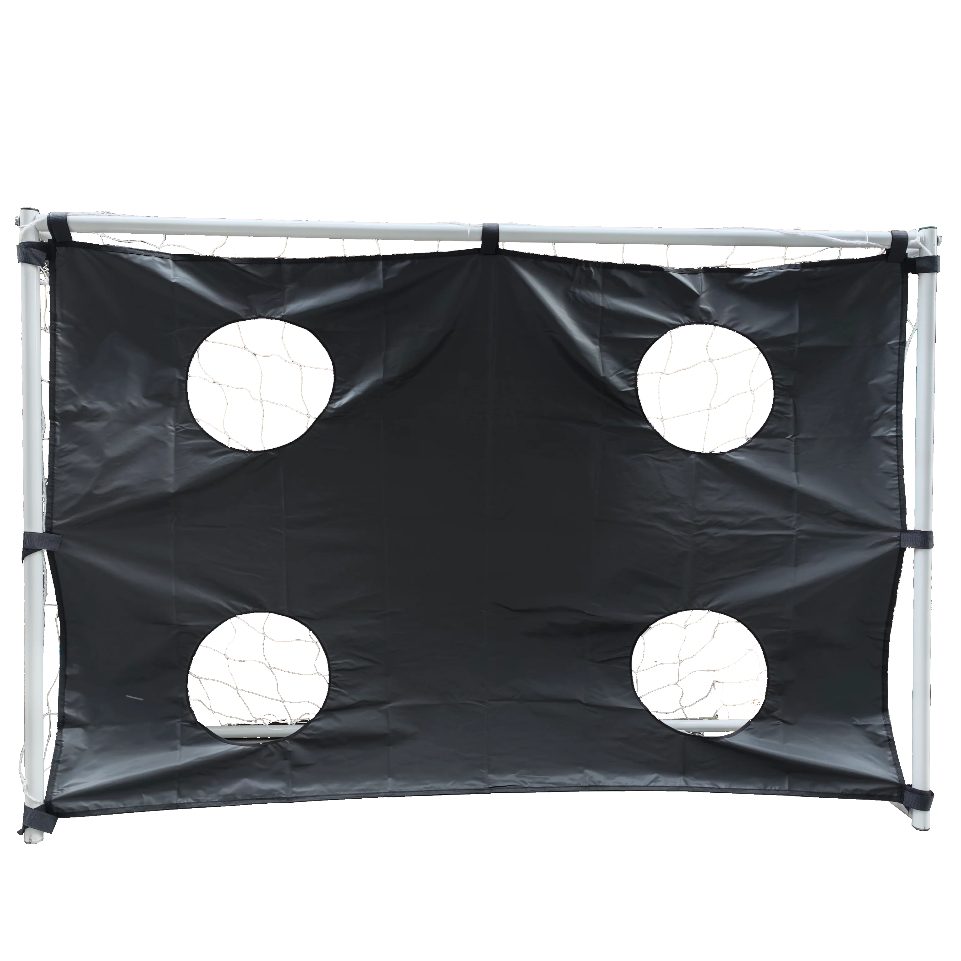 

4*2.6 Feet Pop-up Soccer Goal Net Portable Training Equipment for Kids' Backyard Play 3-in-1 Functionality 2025