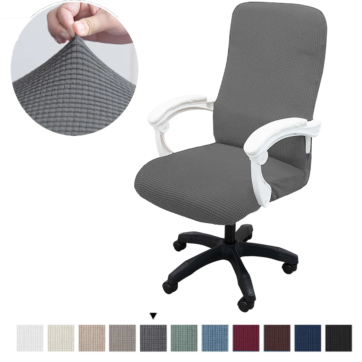 Home Office Stuhlhussen Dehnbare Computer Schreibtisch Stuhlhussen Universal Executive Boss Stuhlhussen Gaming Stuhlhussen