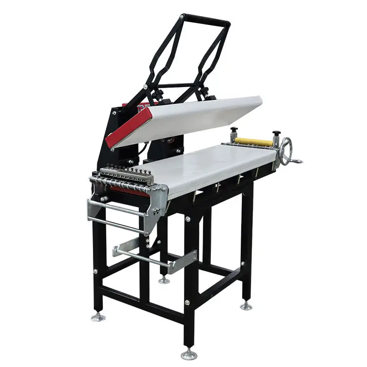 

Ribbon Rolls Large Format Machines Rotary Double Heating Satin Lanyard Heat Press Transfer Sublimation Automatic Roller 25x100cm