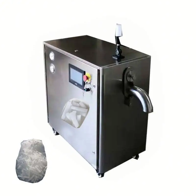 Popular Food Machine Factory Supply Commercial Dry Flake Ice Making Machine High Quality Dry Ice Machine