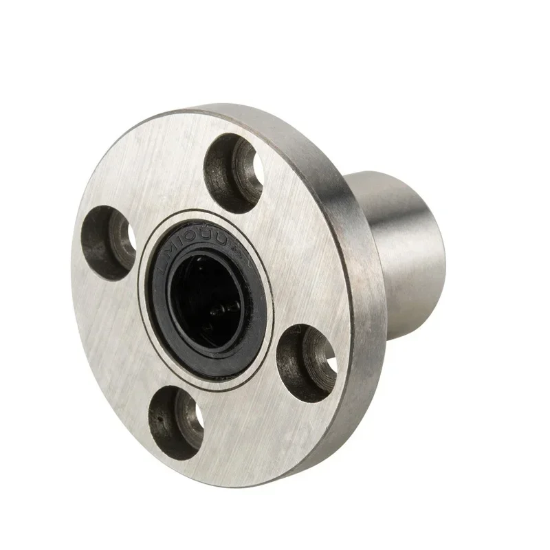 1PCS LMF6UU LMF/K/H 8 10 12 16UU Oval Flange Bushing Router Shaft CNC Linear Bearing For 3D Printer Parts Rods
