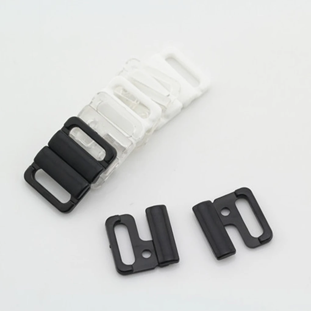 Eco-Friendly Underwear Hooks Buckles Made Of Plastic Easy To Plastic Bra Strap Adjuster Buckles