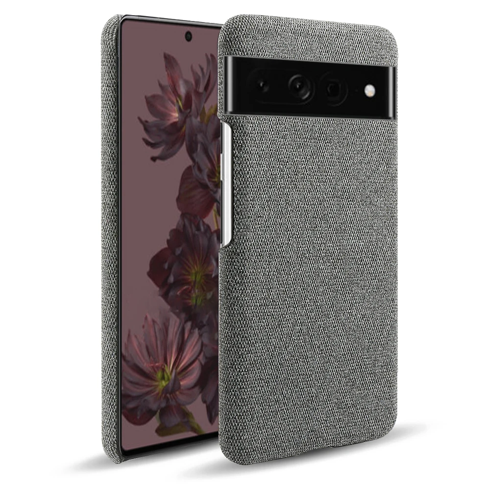 Fabric Case for Google Pixel 7 Pro, Cloth Texture Fit Phone Case Cover, Google Pixel 7, 7 Pro, Pixel7Pro