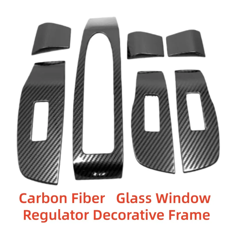 Car Stickers Styling Glass window Regulator Decorative Frame For Mazda 3 Axela 2019 2020 2021 2022 2023 Decoration Accessories