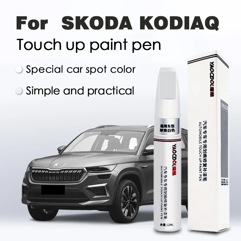 Complete Scratch Repair Set for Skoda Kodiaq 2017-2025 - Touch-Up Pens Remover, and Paint Care Accessories