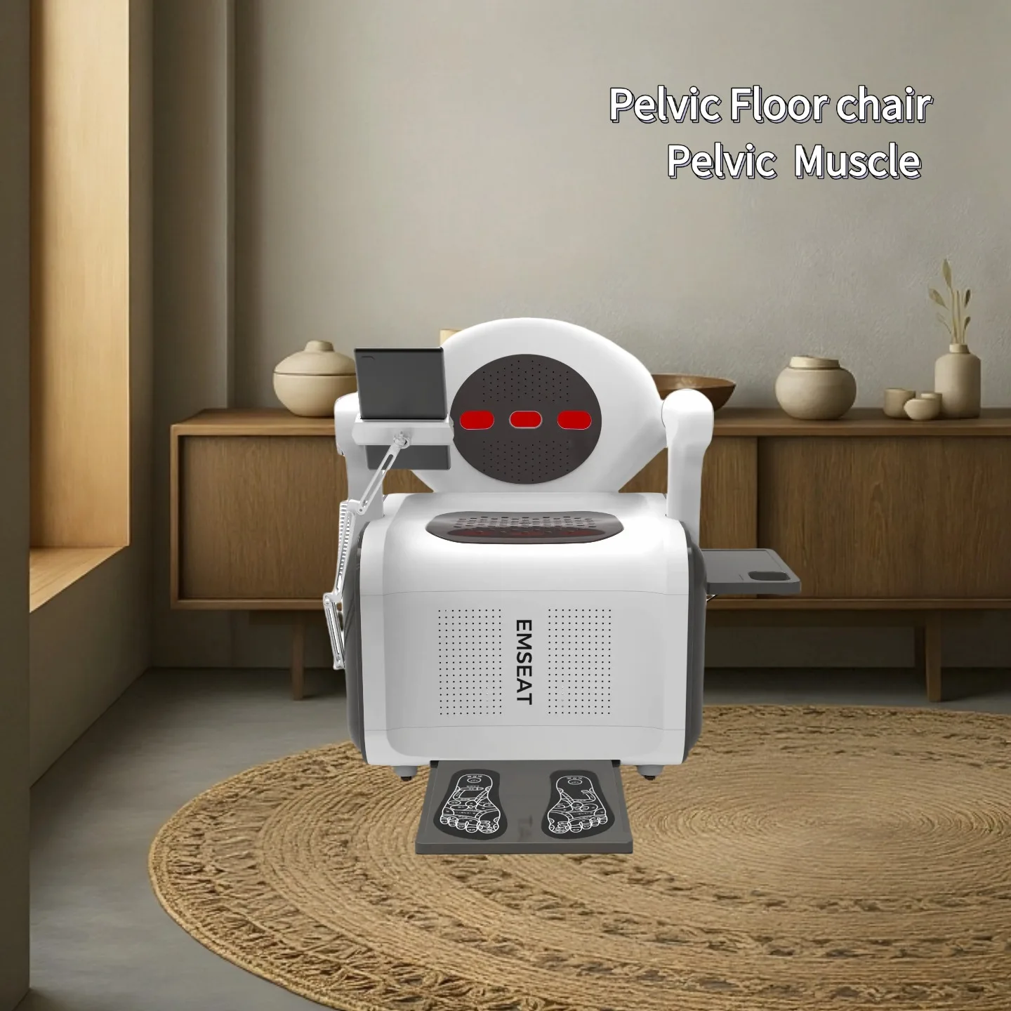 

EMS электромагнитный неинвазивный стимулятор мышц тазового дна послеродовой стул для ремонта мочеиспускания тренажер для женщин