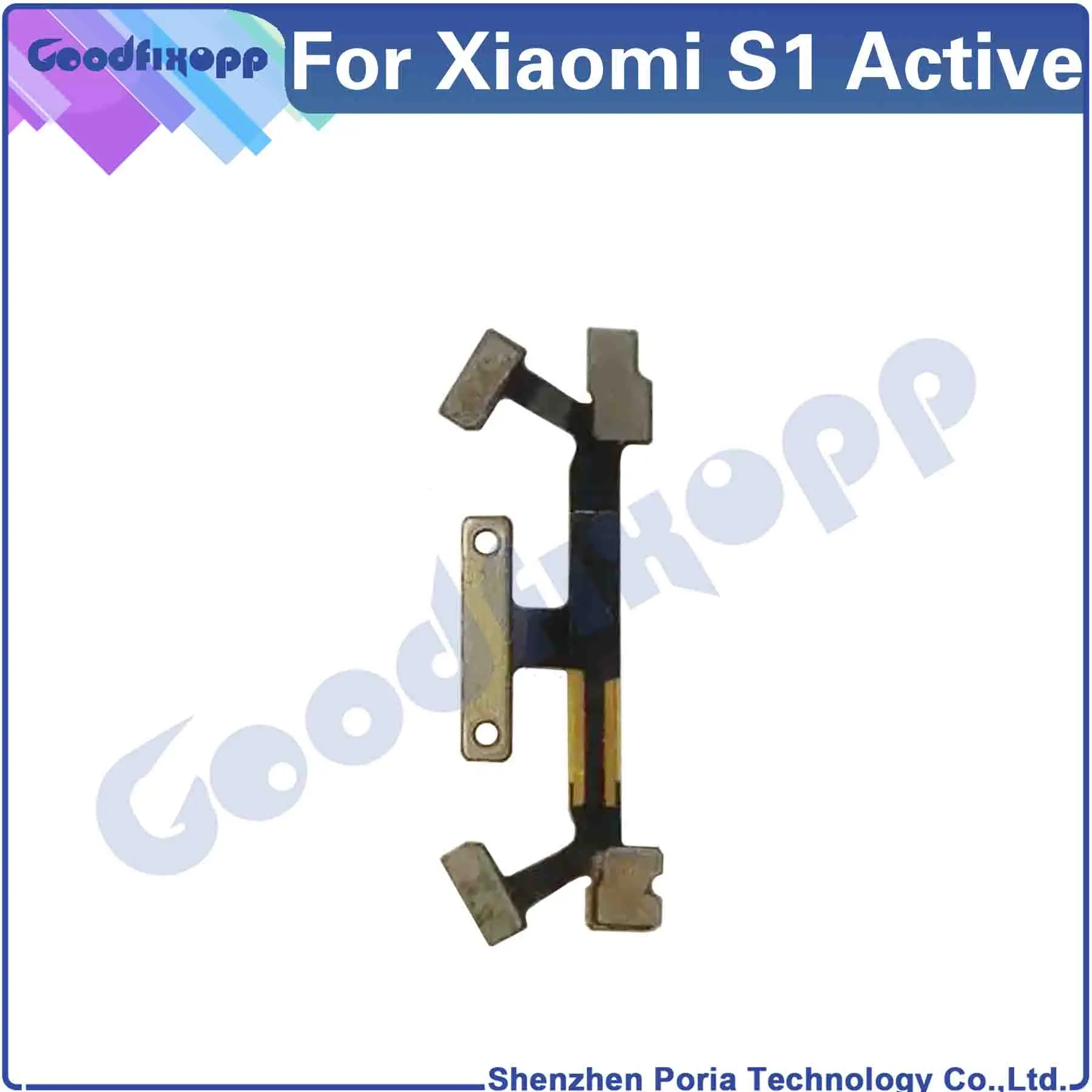 For Xiaomi Watch S1 Active Power On Off Key Return Volume Button Flex Cable Repair Parts Replacement