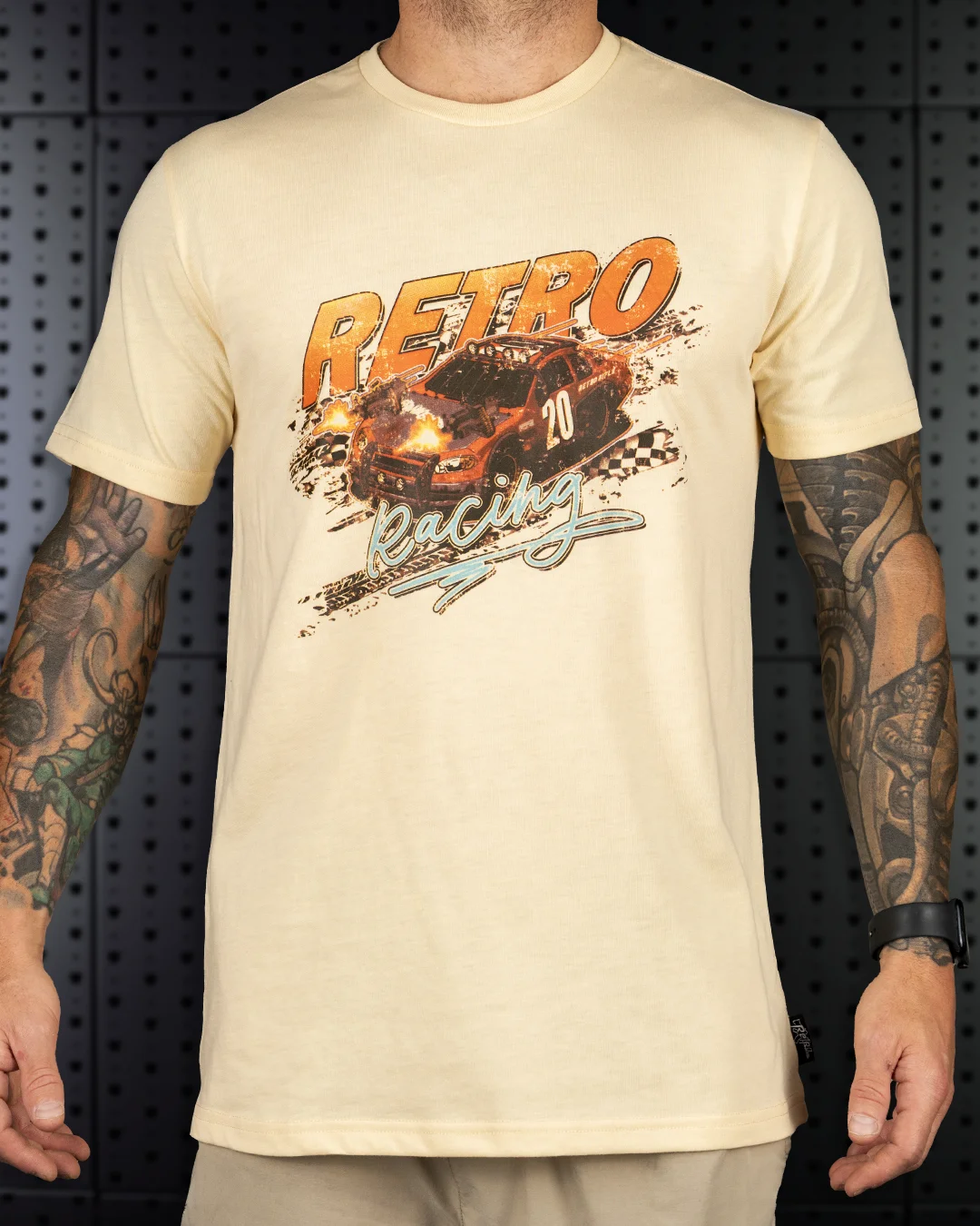2026 Retro Rifle - Men's T-Shirt - Finish Line Graphic Printing High-end Luxury Unisex Style Both of Men and Women