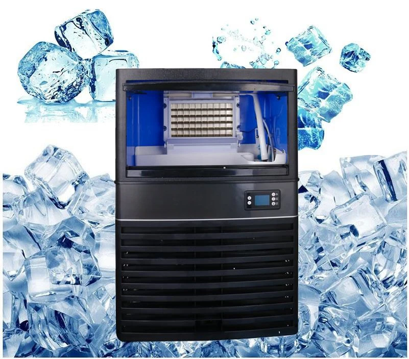 Hot Sale Automatic Ice Making Machine 33KG/24H Ice Production Stainless Steel Ice Cube Maker