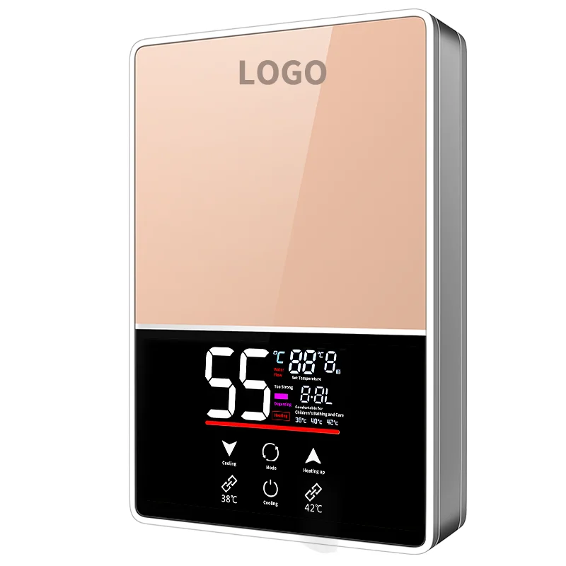 Small Instant-Heating Electric Water Heater Automatic Frequency Conversion Commercial & Household Use with Free Storage Tank