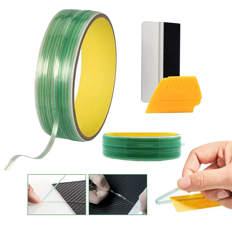 Vehicle Color Change Film Knifeless Finish Line Tape Kit Vinyl Wrap Tools for Car Stickers Design Cutting Line Graphic Film Tool