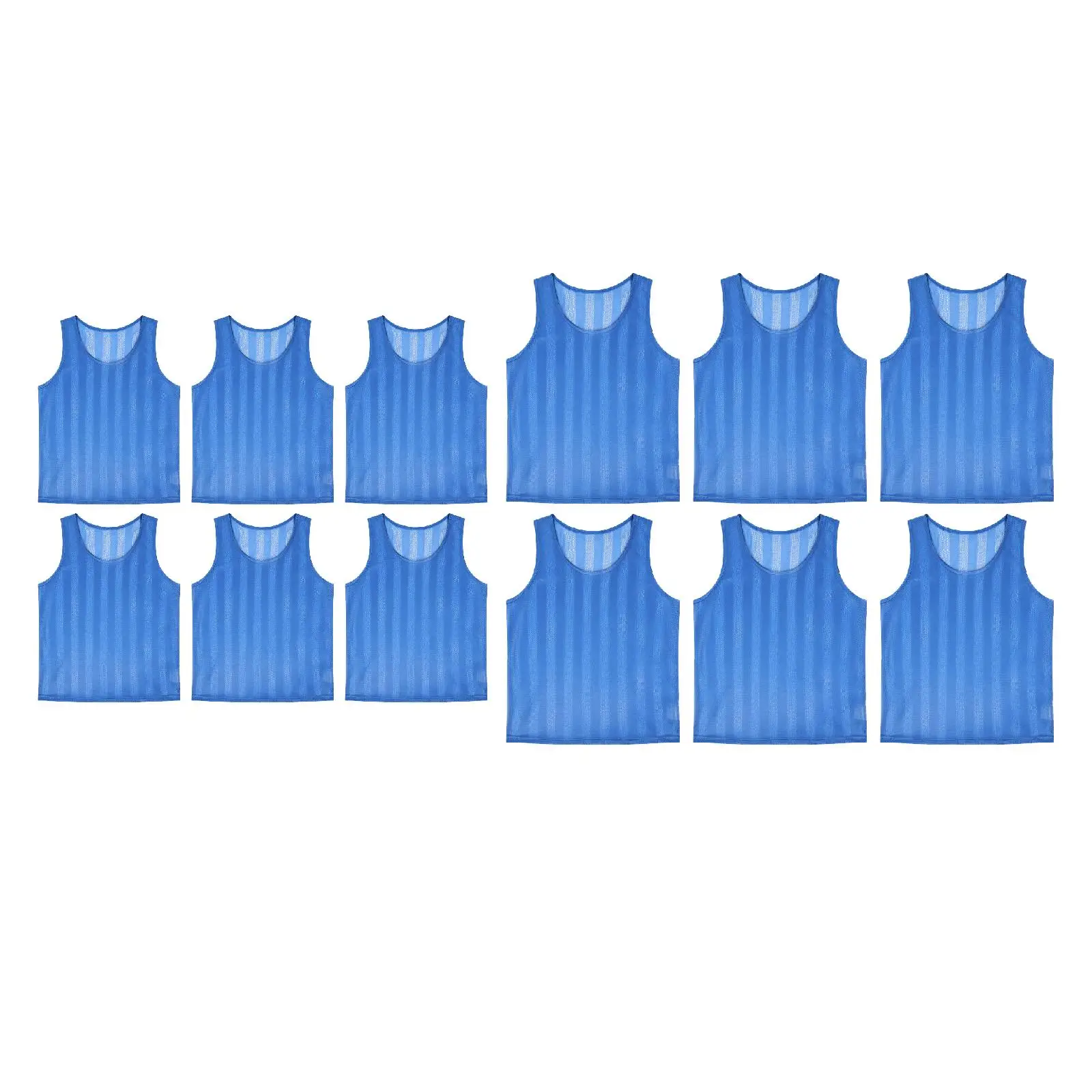 

Футбольные жилеты из 6 предметов, трикотажные изделия для командных тренировок, удобная дышащая портативная универсальная одежда, спортивные жилеты для скручивания команд