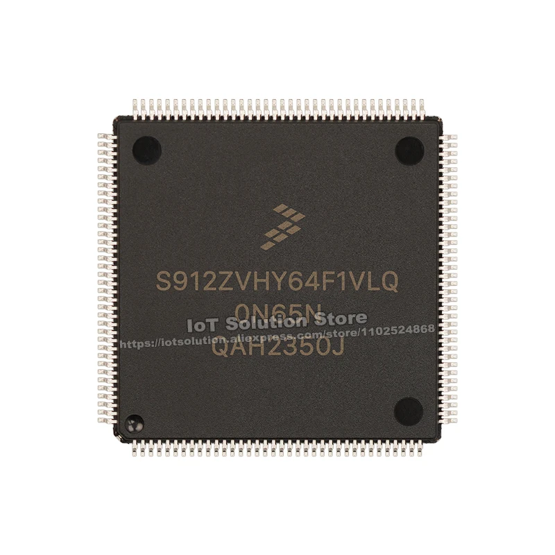 

S912ZVHY64F1VLQ MagniV 16-bit MCU, S12Z Core, 64KB Flash, 32MHz, -40/+105degC, Automotive Qualified, QFP 144
