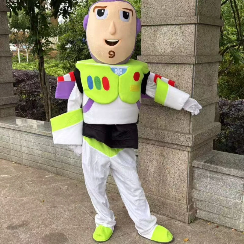 

Buzz Lightyear Woody Mascot Cartoon Character Toy Story Advertising Cosplay Costume Bithday Fancy Party Animal Party Prop