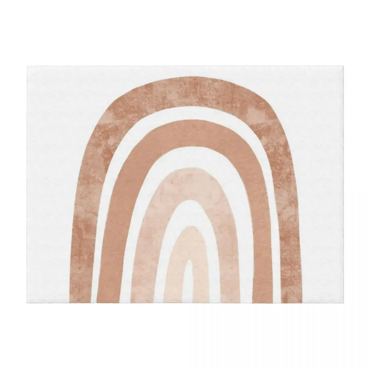 

Neutral boho Rainbow Throw Blanket Custom Plush Sofa Quilt Soft Beds Blankets