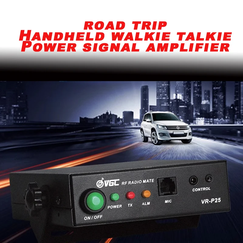 

Self Driving Tour Handheld Walkie Talkie Companion Weino Vr-P25 Power Signal Enhancement Amplifier P25d Amplifier