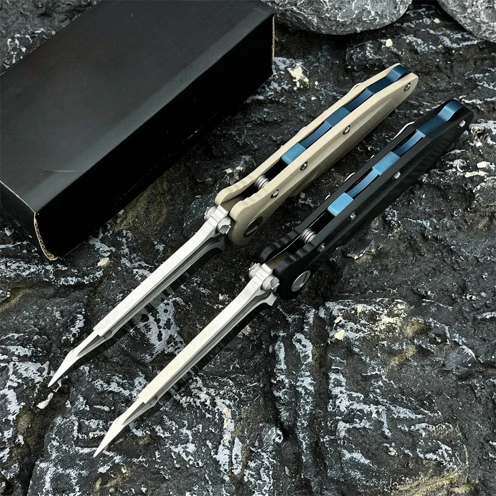 سكين جيب قابل للطي عالي الجودة للصيد في الهواء الطلق والصيد والدفاع عن النفس والتخييم المحمول EDC أداة المساعدة المعدات الأساسية