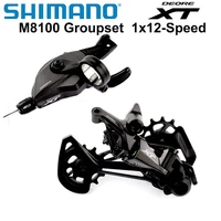 Shimano-palanca de cambios DEORE XT M8100 para bicicleta de montaña, 1x12 velocidades, desviador trasero original RD M8100 SL M8100