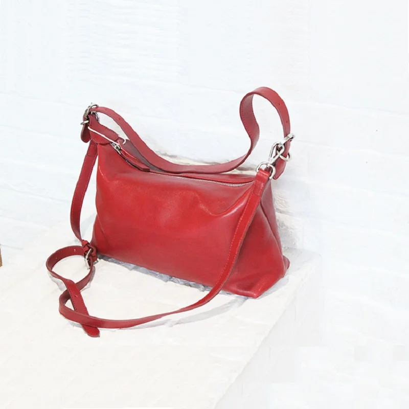 

Женская сумка-тоут через плечо из воловьей кожи растительного дубления, сумка на плечо под мышками, универсальная для работы, повседневных прогулок