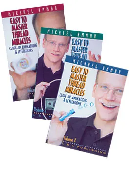 Michael Ammar - Easy to Master Thread Miracles 1-3 magic tricks