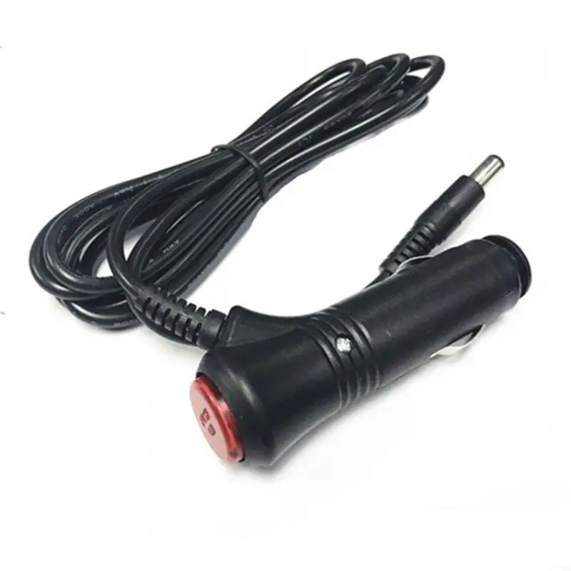 12V-24V Car Cigarette Lighter Power Plug Adapter Switching Power Supply Plug Cable Car Plug 5.5*2.1mm
