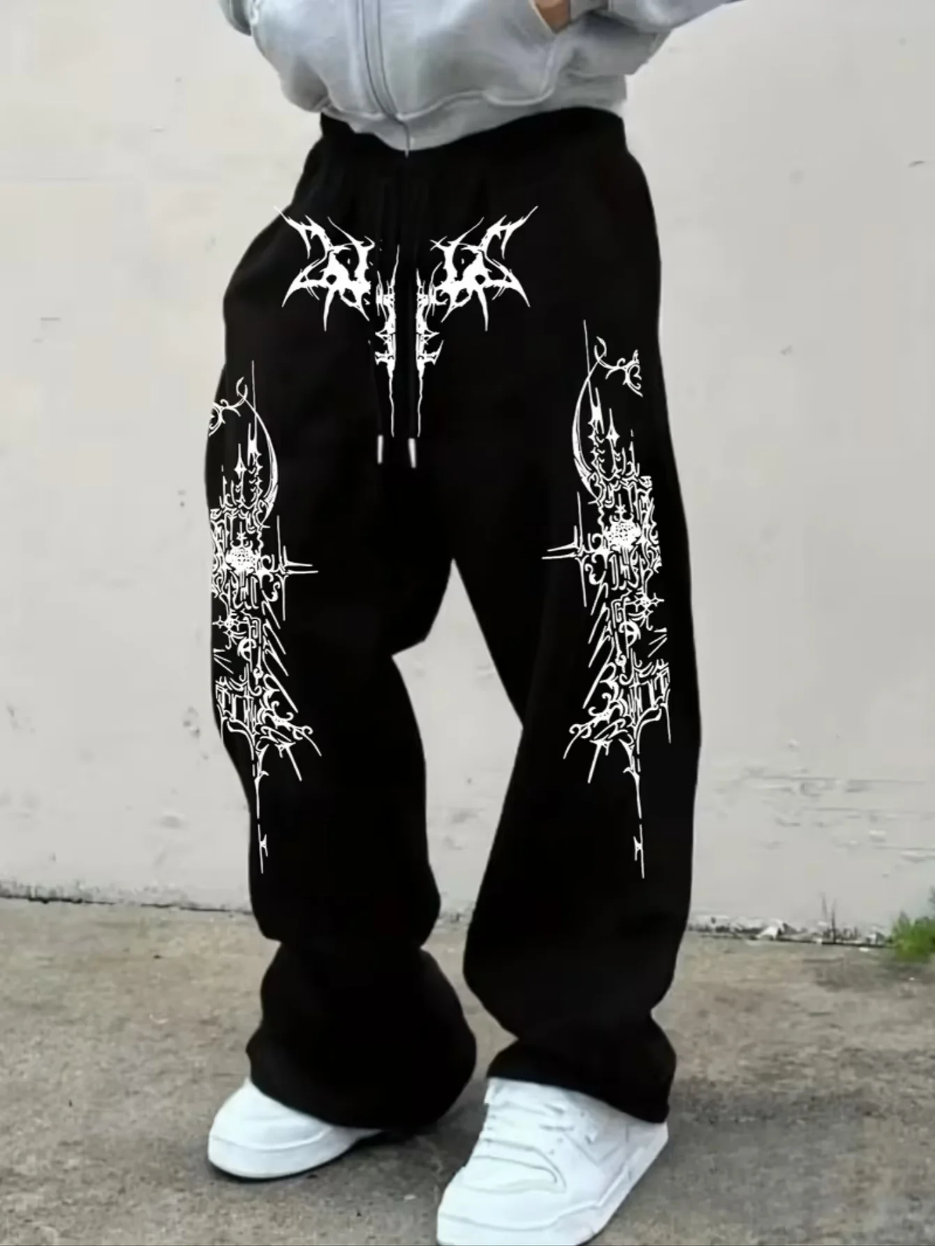 Pantalones de Hombre, Pantalones Deportivos Holgados a la Moda, Pantalones Casuales para Correr, Aptos para Todas las Estaciones, Viajes y Actividades al Aire Libre