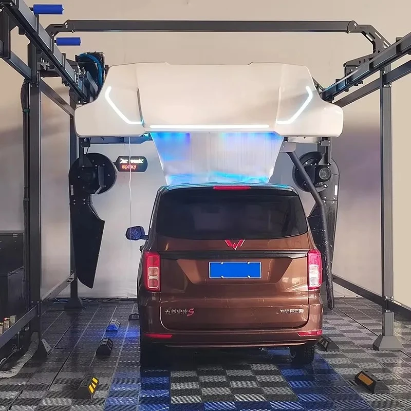 YG Customized Touchless Automatic Car Wash Machine Contactless High Pressure Foam Spray Cleaning System For Commercial Car Wash