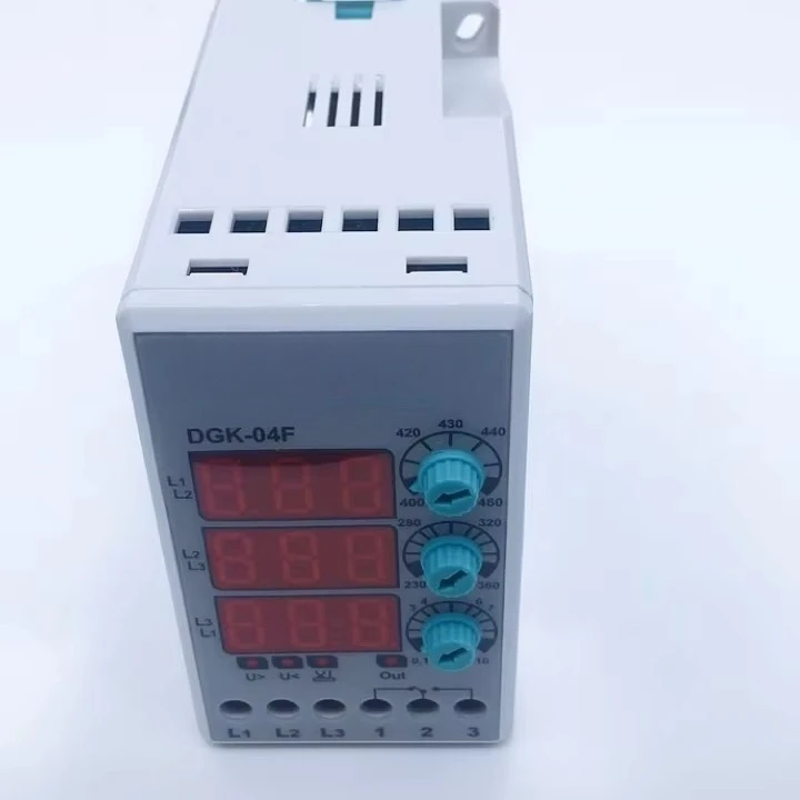 3pcs dsp DGK-04F High Quality and Practical Tense Over Under Voltage Control Relay Ac220v Protection