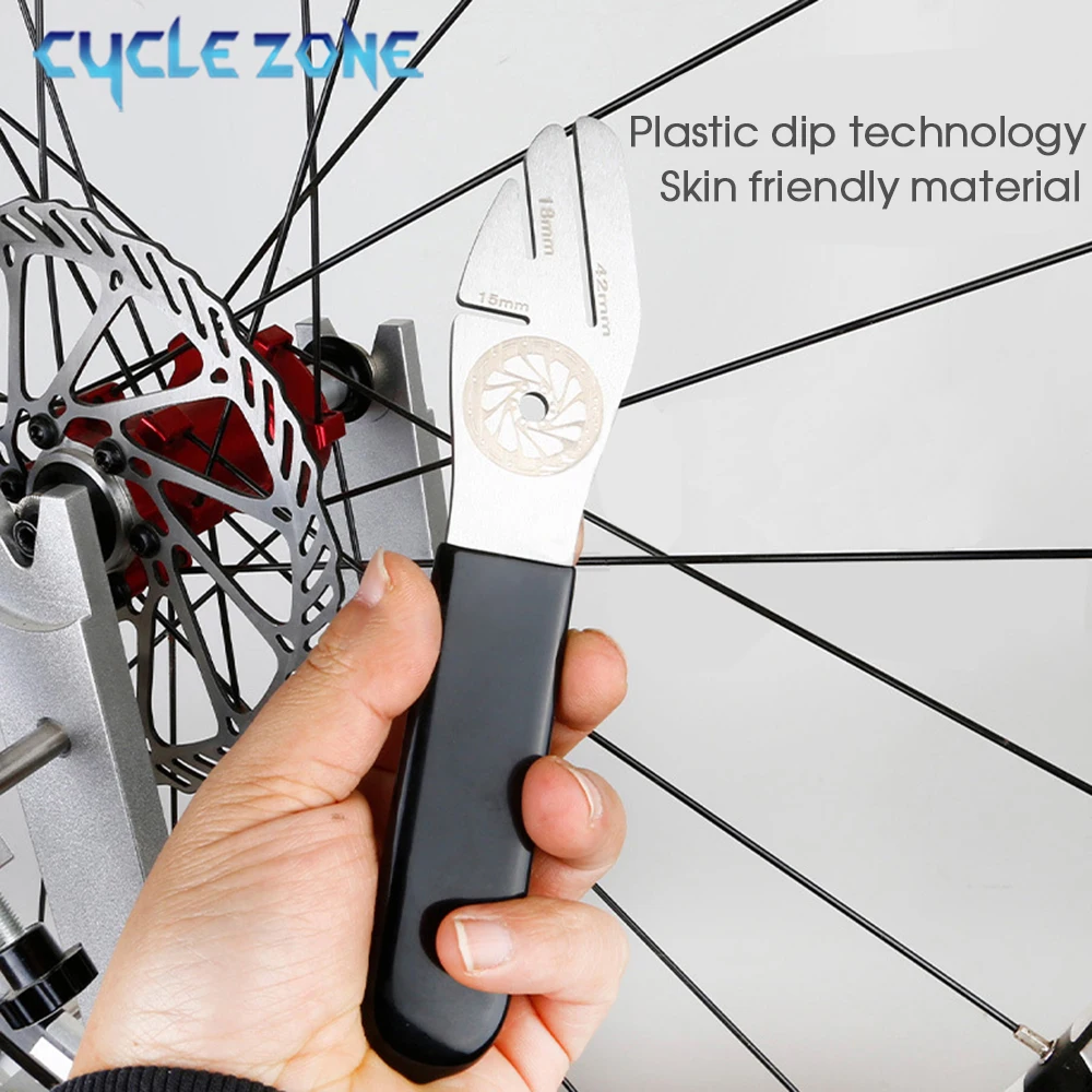 Bike Tool Disc Brake Correction Wrench Mountain Road Bicycle Brake Rotor Alignment Truing Tool Cycling Adjustment Repair Tools