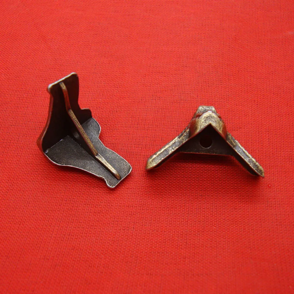 

24pcs Alloy Base Feet For Furniture Durable Sofa Legs Replacement Pads Decorative Fixing Legs For Gift Jewelry Boxes Wood