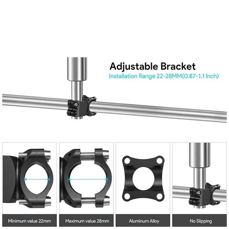 For Starlink Mini V4 Mount RV Ladder,For Starlink GEN 4 RV Ladder Mount,Load-Bearing 200Lbs For Pole/Roof/SUV/Outdoor