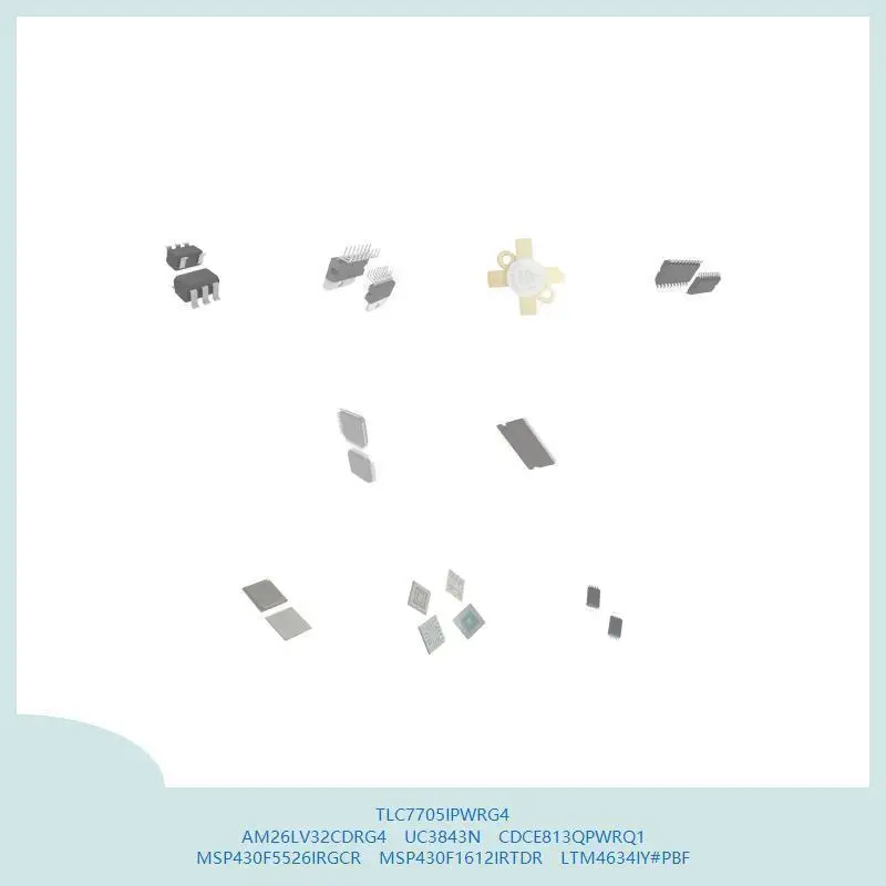 tlc7705ipwrg4-am26lv32cdrg4-uc3843n-cdce813qpwrq1-msp430f5526irgcr-msp430f1612irtdr-ltm4634iy-ПБФ